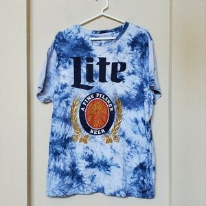 Miller Lite S/S Tee. Size 2X